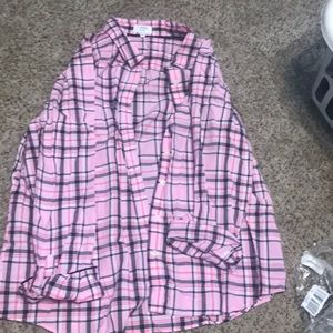 Crown & Ivy long sleeve flannel